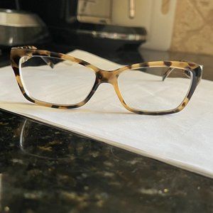 Gucci Eyeglasses GG 3559 L7B Tortoise/Ivory Crystals Cat Eye Italy